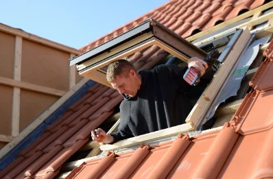 Pose de fenêtres de toit Velux à Illiat